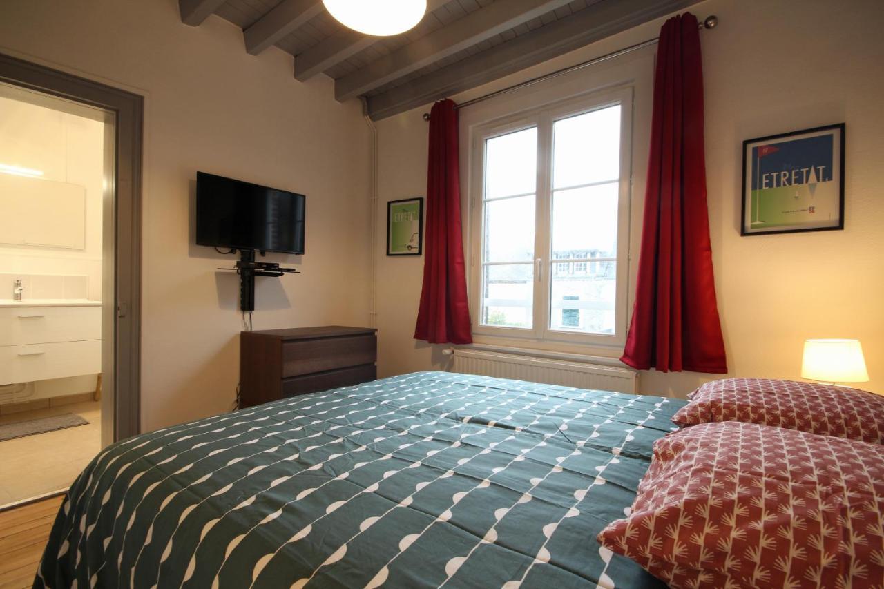 Au Bonheur D'Etretat Villa Luaran gambar